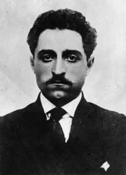 Grigoriy Konstantinovich Ordzhonikidze (Sergo Ordzhonikidze) When He Was a Student of the Bolshevik Party School in Longjumeau, 1911